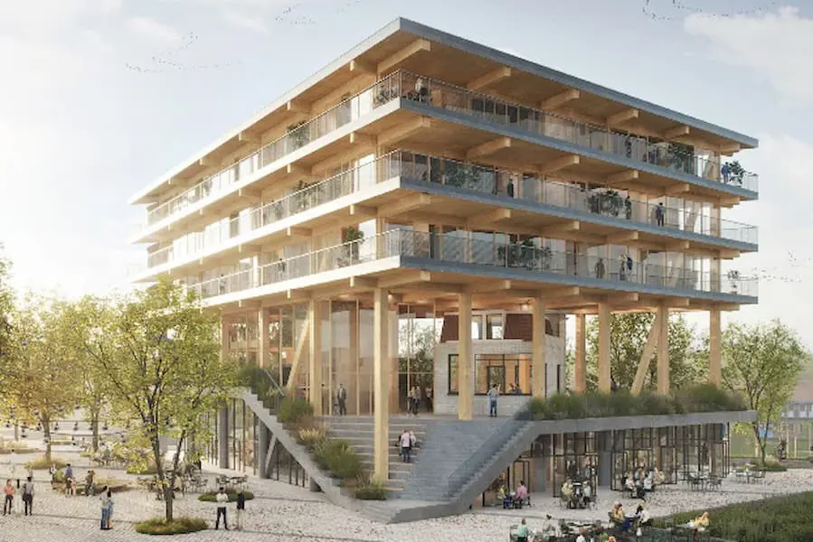 Kantoorgebouw De Omval Amsterdam