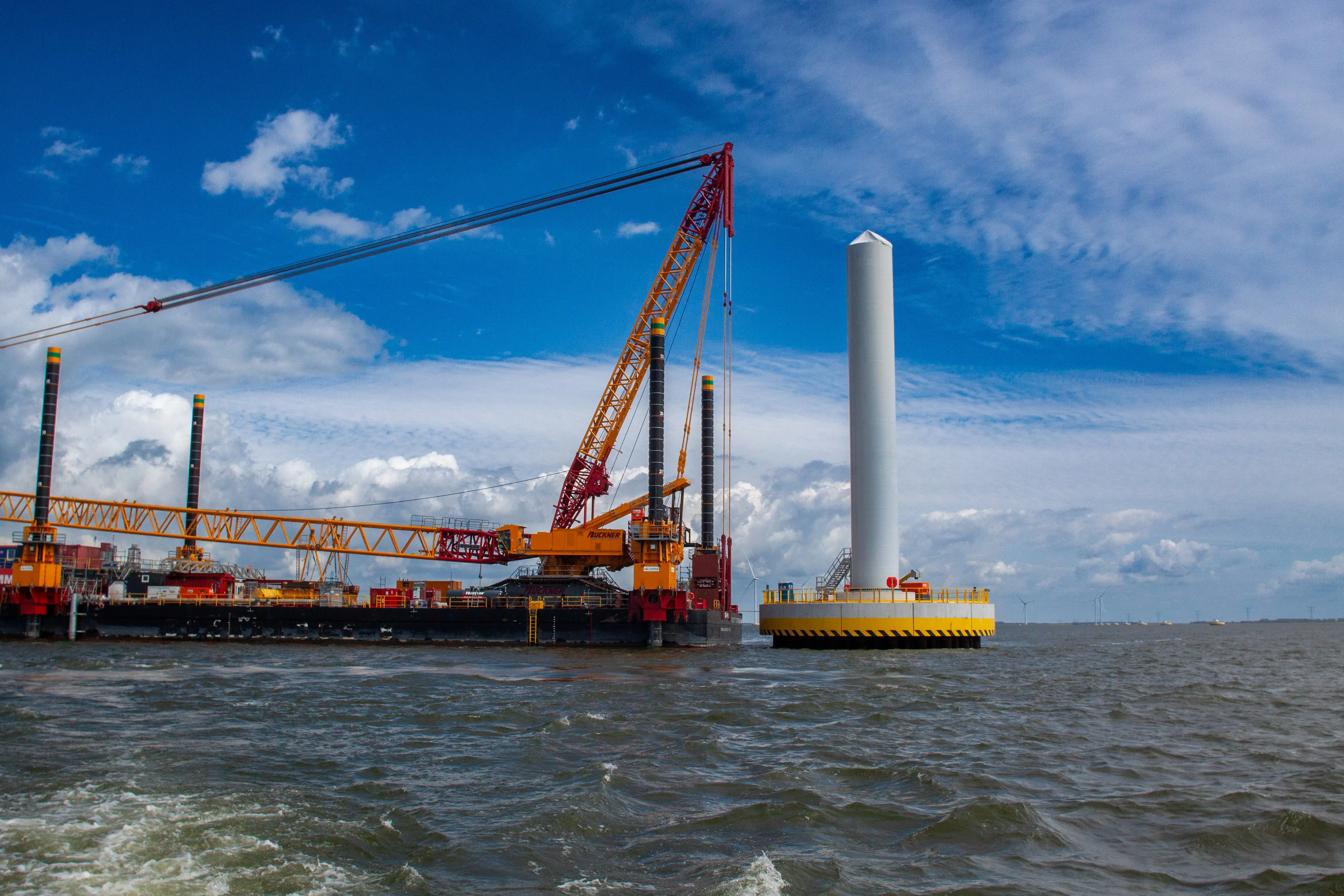 Wind farm Windplan Blauw