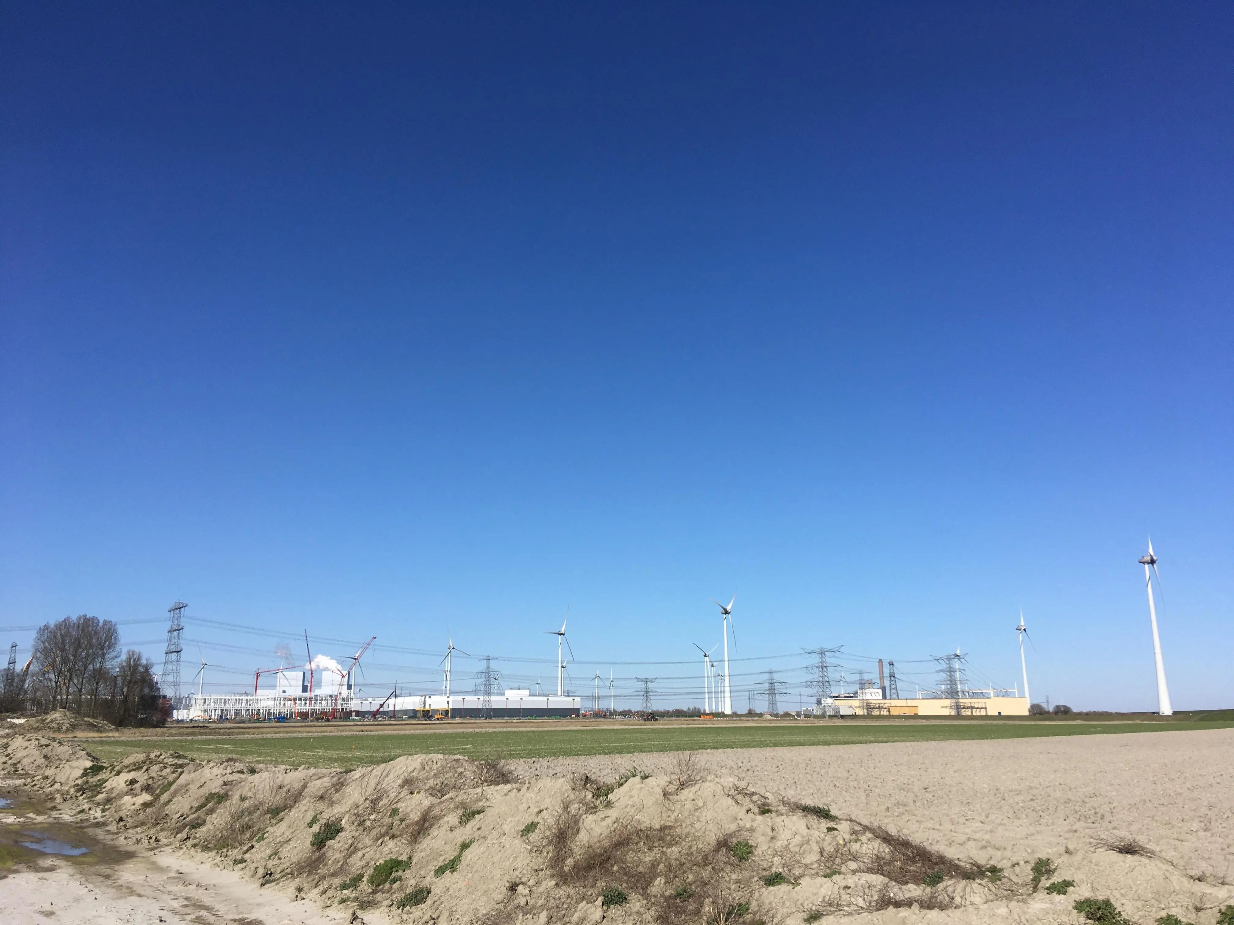 Wind park Eemshaven Zuid Oost